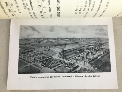 Medicina Farmaceutica: Catalogo Pubblicitario Istituto Sieroterapico Belfanti, 1947