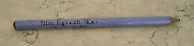 Matita Pubblicitaria Rigamonti, Lapis Promozionale In Legno Laccato Viola, Milano