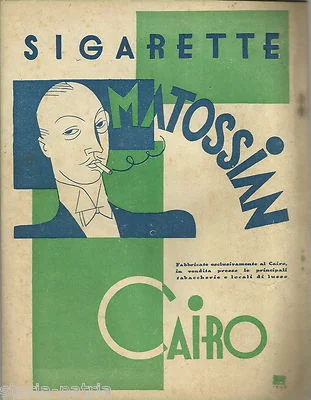 Stampa Matossian di Erberto Carboni, Cairo 1929