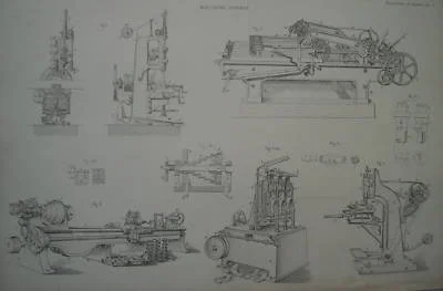 Macchine Diverse per Legno e Calzoleria, Tavola Litografica