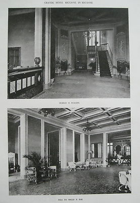 Architettura E Ingegneria: Grand Hotel Riccione, Interni E Arredamento