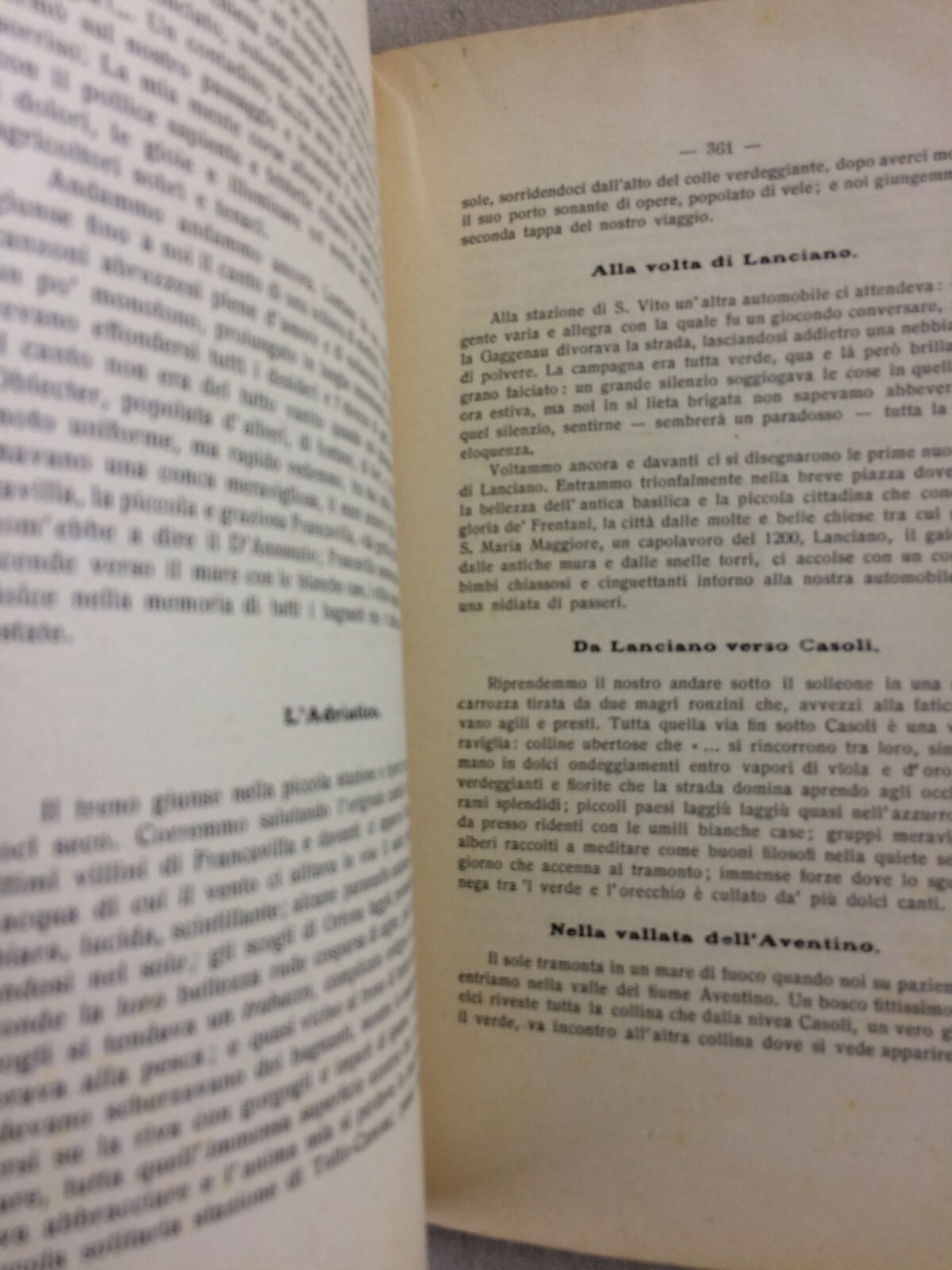La Vita Letteraria, 1911: Rassegna Mensile   Abruzzo, Lanciano, d'Annunzio