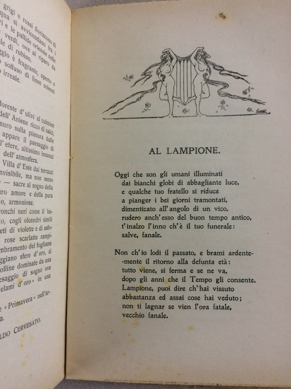 La Vita Letteraria, 1911: Rassegna Mensile   Abruzzo, Lanciano, d'Annunzio