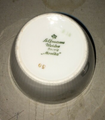 Zuccheriera Decorativa In Porcellana Di Baviera Seltmann Weiden