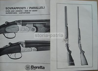 Brescia, Gardone Val Trompia: Catalogo Pubblicitario Beretta Per Sport E Caccia