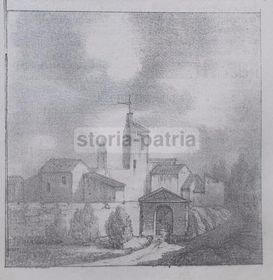 Puglia, Bari, Sovereto, Antica Veduta, Litografia Napoletana Dell'800