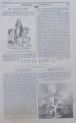 Puglia, Bari, Sovereto, Antica Veduta, Litografia Napoletana Dell'800