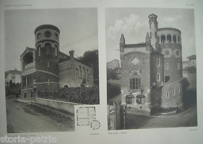 Ingegneria, Architettura, Torino: Villa Guarlotti E Villa Gelati, Arch. Gelati, Primo '900