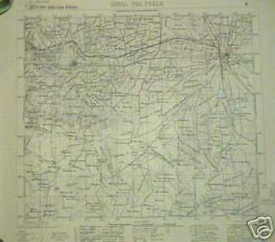 Puglia, Gioia Del Colle, Santeramo In Colle (Bari). Mappa Topografica Dell'Istituto Geografico Militare