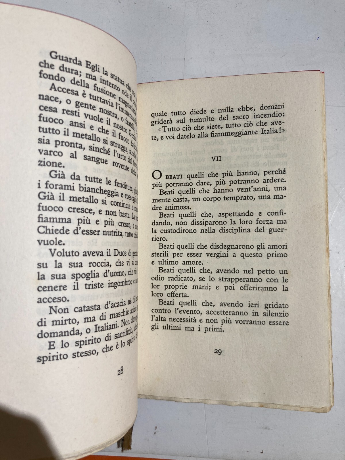 d'Annunzio: Orazioni, Messaggi E Arringhe I Mille, Risorgimento, Genova E Dalmazia (1933)