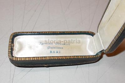 Bari, Oreficeria: Astuccio Pubblicitario Ignazio Bressani Per Spilla