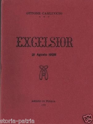 Campania, Irpinia, Ariano, Carluccio: Edizione Di Storia Locale, 1928