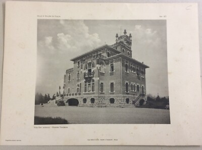 Ingegneria, Architettura, Veneto, Crocetta Trevisana, Villa Antonini, Antica Veduta