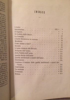 L'Asino   Sogno Di Francesco Domenico Guerrazzi: Rara Edizione Svizzera (1860)