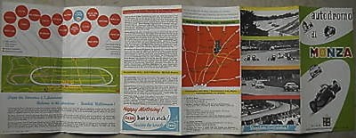 Automobilismo, Gran Premio Di Monza, Autodromo, Corse Automobilistiche, Pubblicità Esso