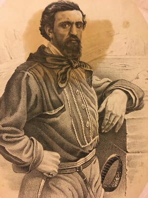 Enrico Rechiedei Di Salò: Ritratto Litografico Dei Fratelli Terzaghi