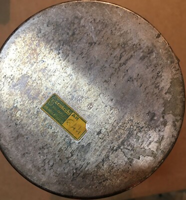 Caraffa In Vetro E Metallo Argentato Cenacchi (Molinelle), Design Anni '70