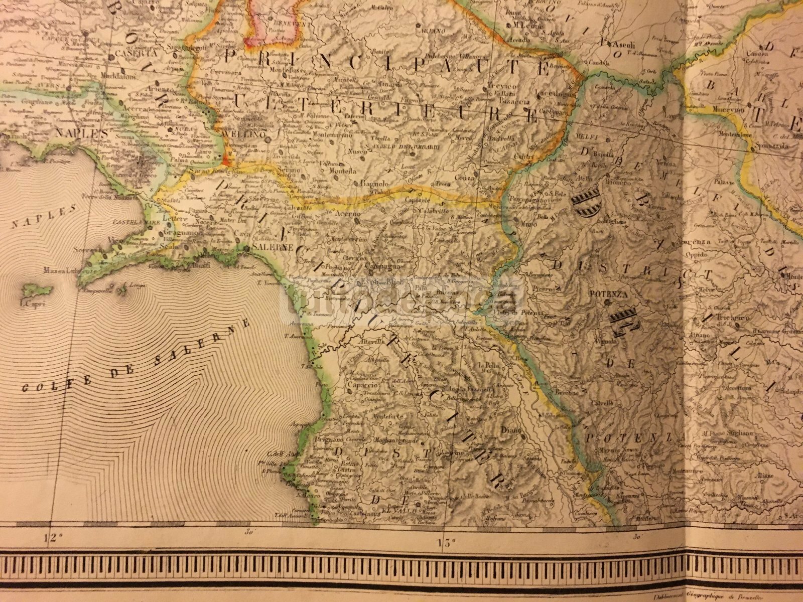Grande Cartografia Antica Del Meridione d'Italia (Puglia, Basilicata, Campania, Abruzzo, Molise)