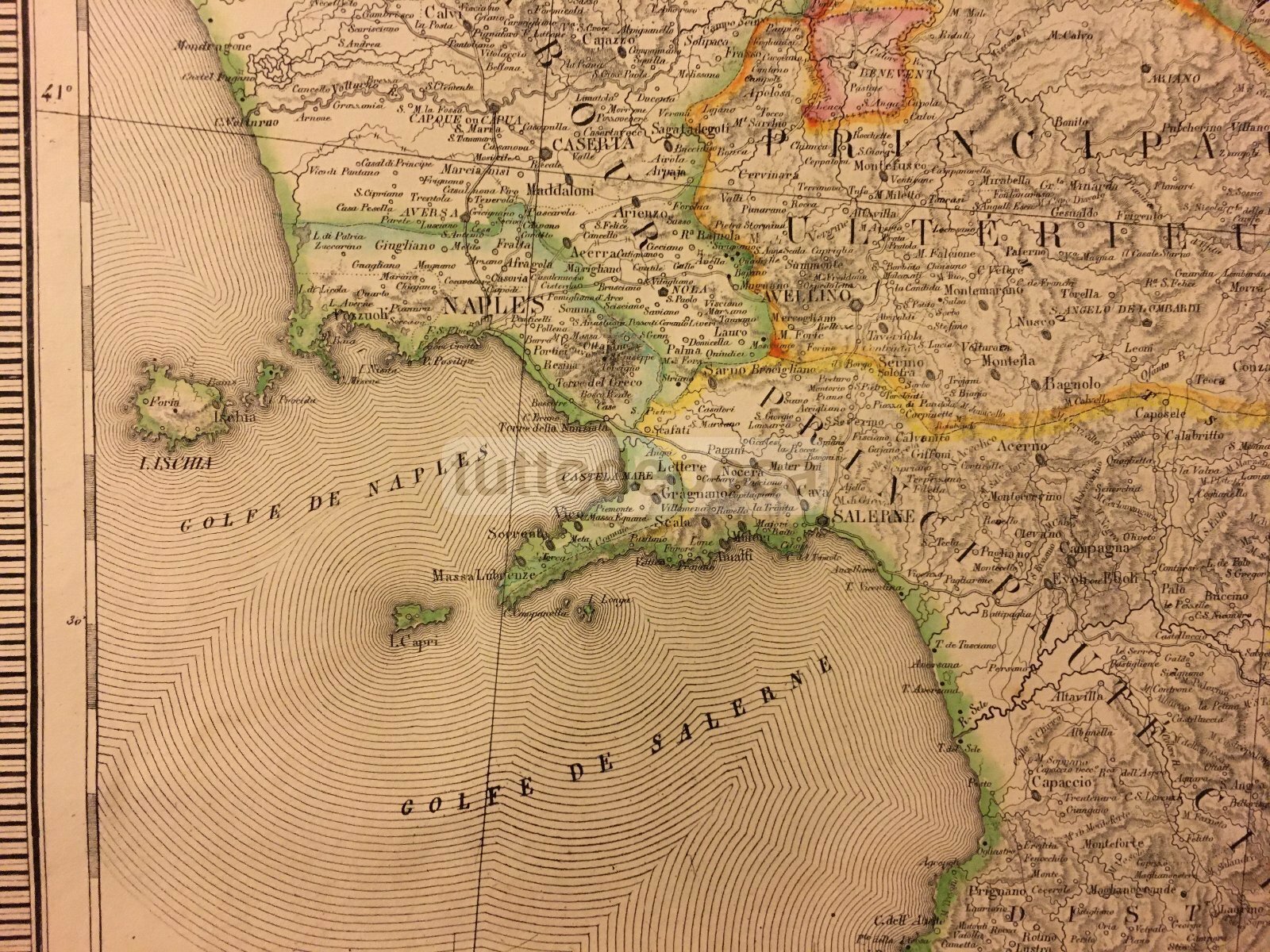 Grande Cartografia Antica Del Meridione d'Italia (Puglia, Basilicata, Campania, Abruzzo, Molise)