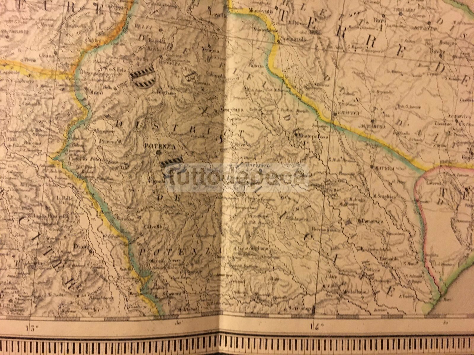 Grande Cartografia Antica Del Meridione d'Italia (Puglia, Basilicata, Campania, Abruzzo, Molise)