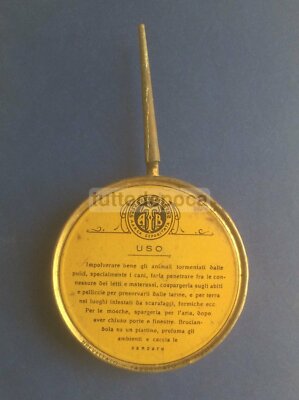 Pubblicità Sanitaria Da Collezione: Insetticida Crisantemina, Raro Astuccio