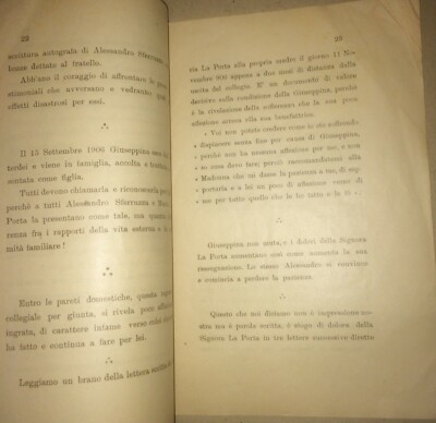 Giuridica: Sicilia, Messina. Vertenza Eredi Sferruzza Contro Natale Sferruzza, 1910. Ziino, Fulci, Pirrotta, Crisafulli, Ponz De Leon