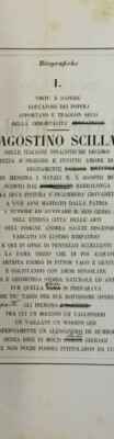 Sicilia, Messina, Scuole: Liceo Maurolico Agostino Scilla, 1868, Rara Edizione