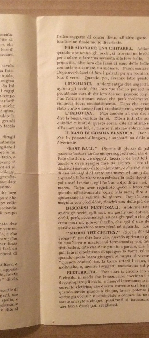 Giochi Di Società E Trattenimenti: Barbiere, Organetto, Baseball, Biciclette, Callista