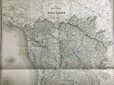 Antica Cartografia Della Toscana: Isola d'Elba, Argentario, Orbetello, Grosseto, Livorno