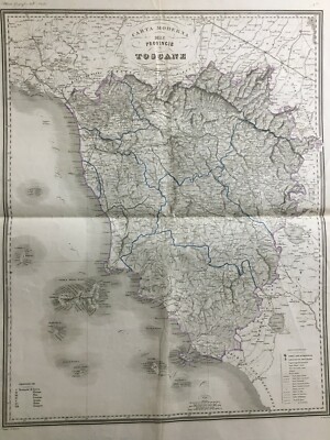 Antica Cartografia Della Toscana: Isola d'Elba, Argentario, Orbetello, Grosseto, Livorno