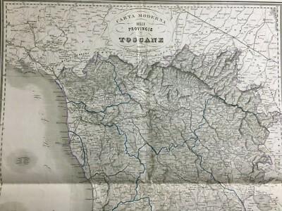 Antica Cartografia Della Toscana: Isola d'Elba, Argentario, Orbetello, Grosseto, Livorno