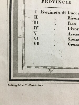 Antica Cartografia Della Toscana: Isola d'Elba, Argentario, Orbetello, Grosseto, Livorno