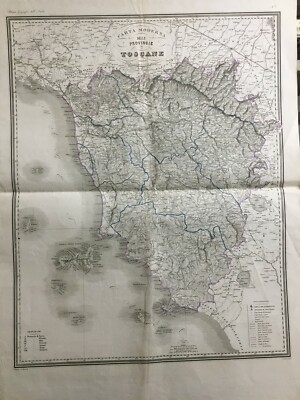 Antica Cartografia Della Toscana: Isola d'Elba, Argentario, Orbetello, Grosseto, Livorno