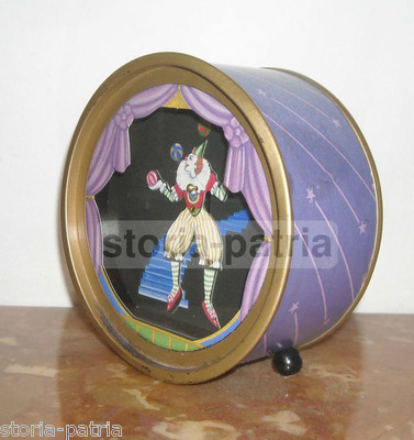 Circo, Clown, Scatola Musicale, Automa Decorativo