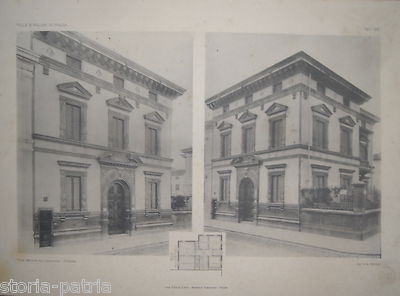 Ingegneria E Architettura A Firenze: Villa Del Barone De Laurentiis (Arch. Ing. Giusti)