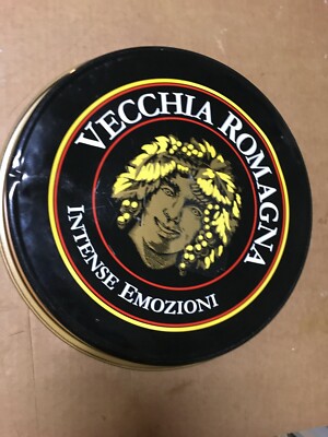 Vassoio Pubblicitario Vecchia Romagna Con Testa Di Bacco