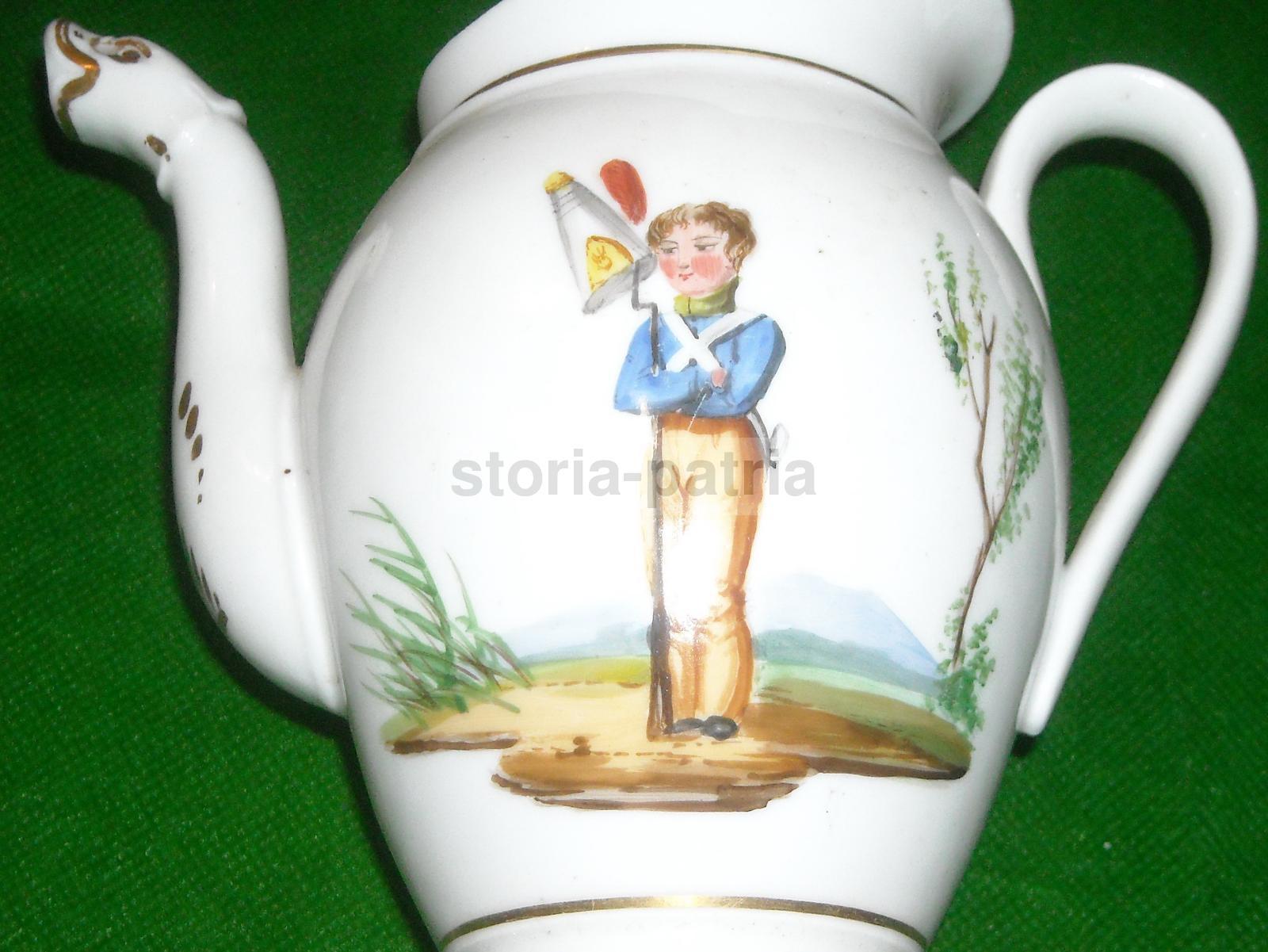 Giochi Di Bimbi, Soldatino, Arte E Folklore: Caffettiera Da Collezione Da Restaurare