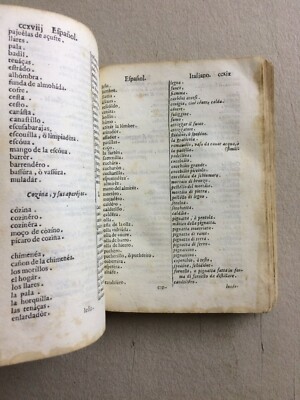 Linguistica: Dialoghi In Lingua Toscana E Spagnola, Franciosini, Siena, Riccardi, '600