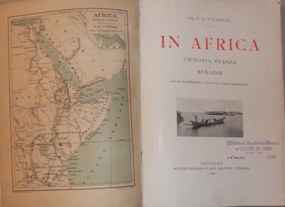 Viaggi In Africa: Benadir E Victoria Nyanza d'Albertis Mappe E Immagini Fotografiche