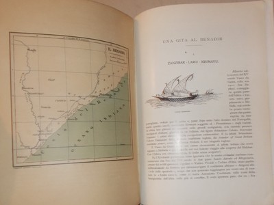 Viaggi In Africa: Benadir E Victoria Nyanza d'Albertis Mappe E Immagini Fotografiche