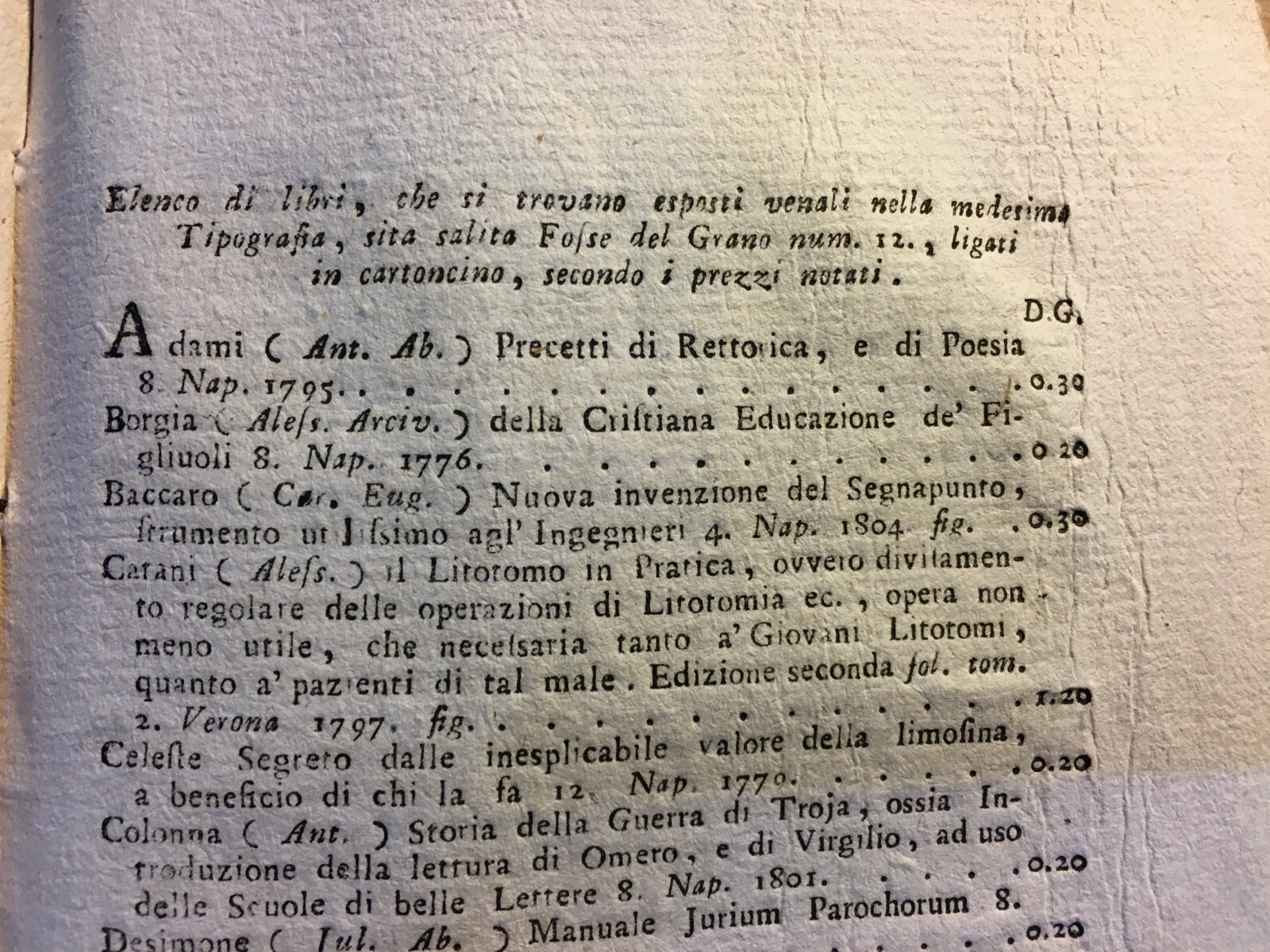 Napoleone E Pio VII: Antica Edizione Napoletana   Bolla Di Scomunica, 1815