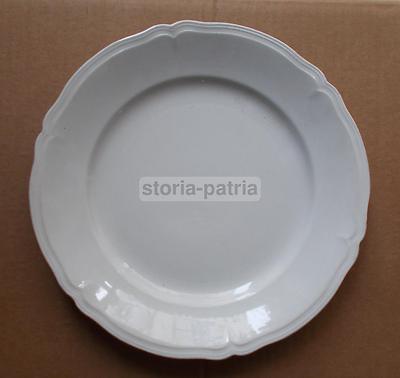 Piatto In Porcellana Bianca Con Bordo Dorato, Società Ceramica Italiana Laveno (SCI)