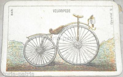 Giochi Di Carte: Rara Carta Da Gioco Con Velocipede