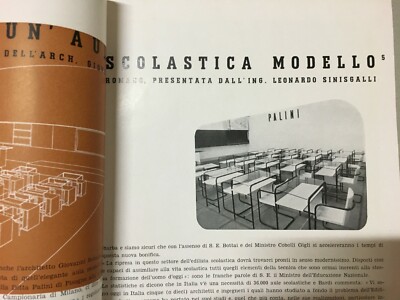 Edilizia Moderna: Architettura, Scuole, Brescia, Budrio, Albini, Breuhaus, 1937