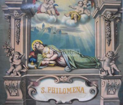 Campania, Avellino, Mugnano: Santa Filomena, Stampa Popolare Devozionale