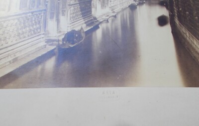 Carlo Naya, Veduta Di Venezia Con Il Ponte Dei Sospiri, Fotografia Originale