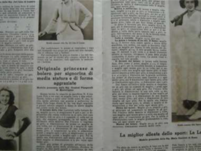 Lanificio Marzotto Valdagno: Moda, Abbigliamento Femminile E Sport. Concorso Lana Polo 1932