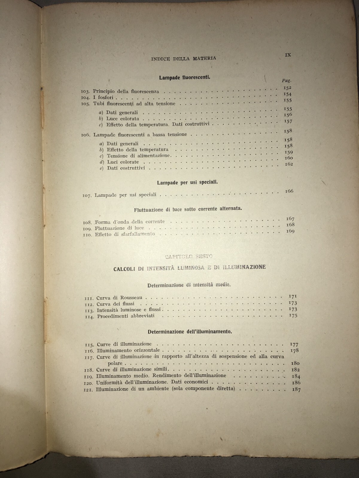 Illuminazione Moderna: Lampade Ad Arco E Fotometri. Guido Peri, Edizione Hoepli
