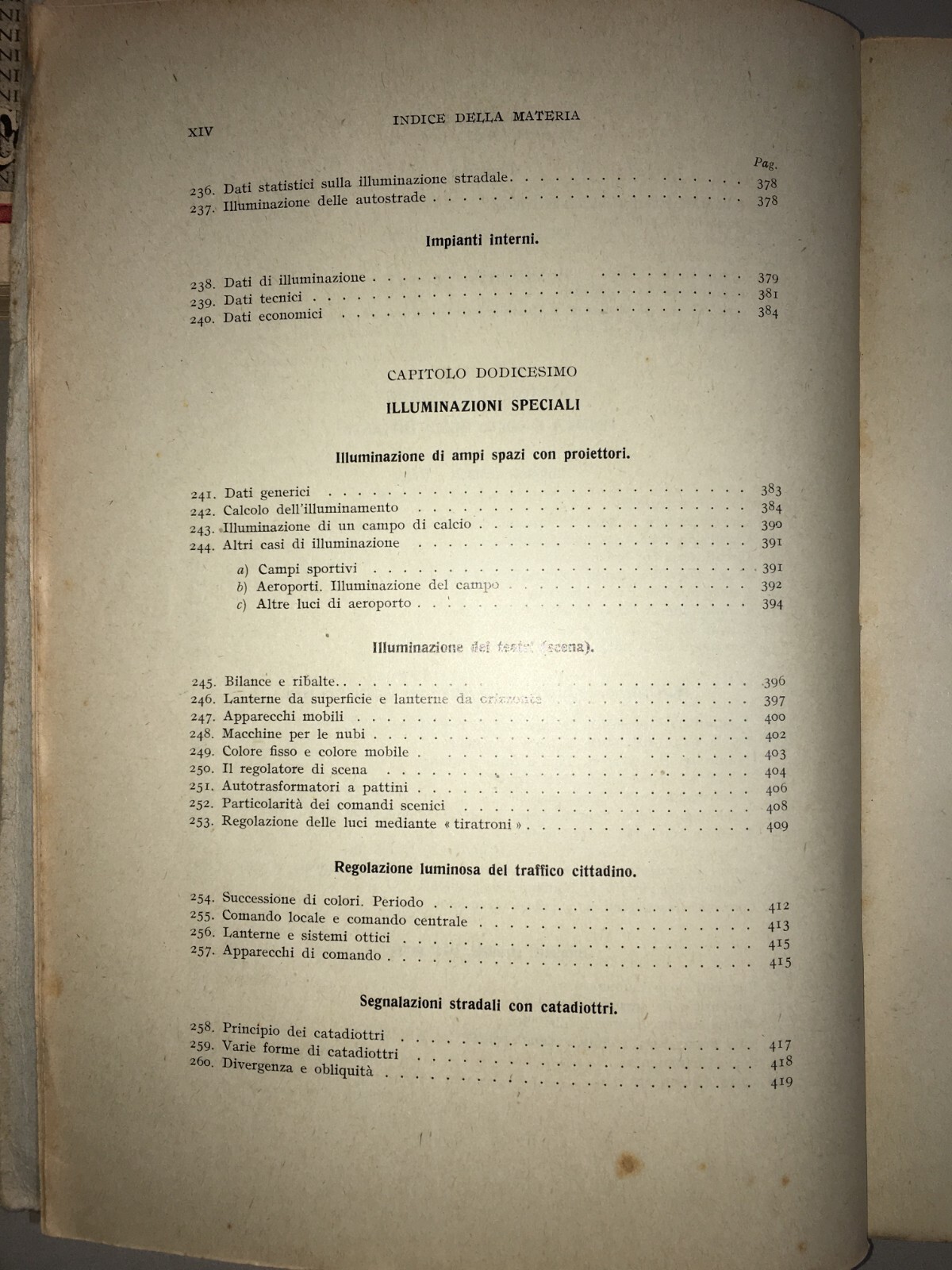 Illuminazione Moderna: Lampade Ad Arco E Fotometri. Guido Peri, Edizione Hoepli