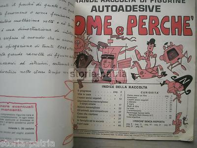 Figurine Da Collezione: Album Come E Perché, 1972, Scienza E Curiosità